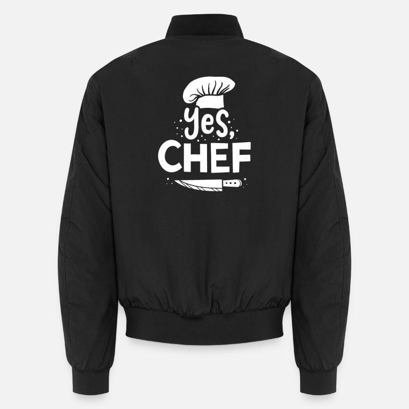 Koch Kochen Chefkoch Unisex Bomberjacke