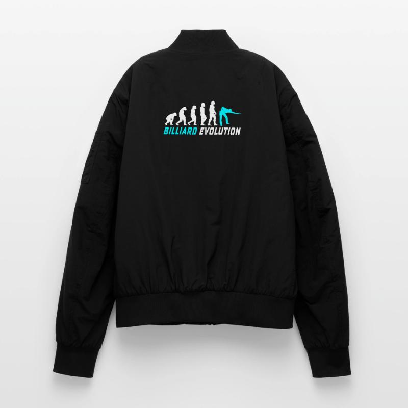 Conception d'évolution de billard / idée cadeau Bomber unisexe