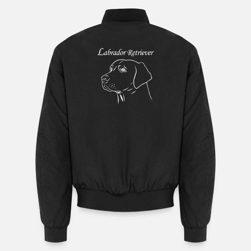 Labrador Retriever Portrait Unisex Bomberjacke