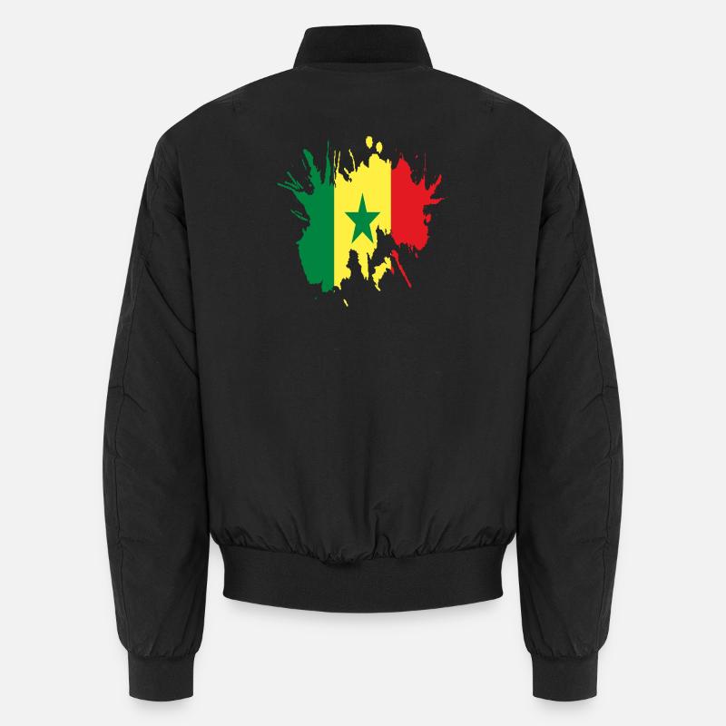 Sénégal - Bomber unisexe - noir