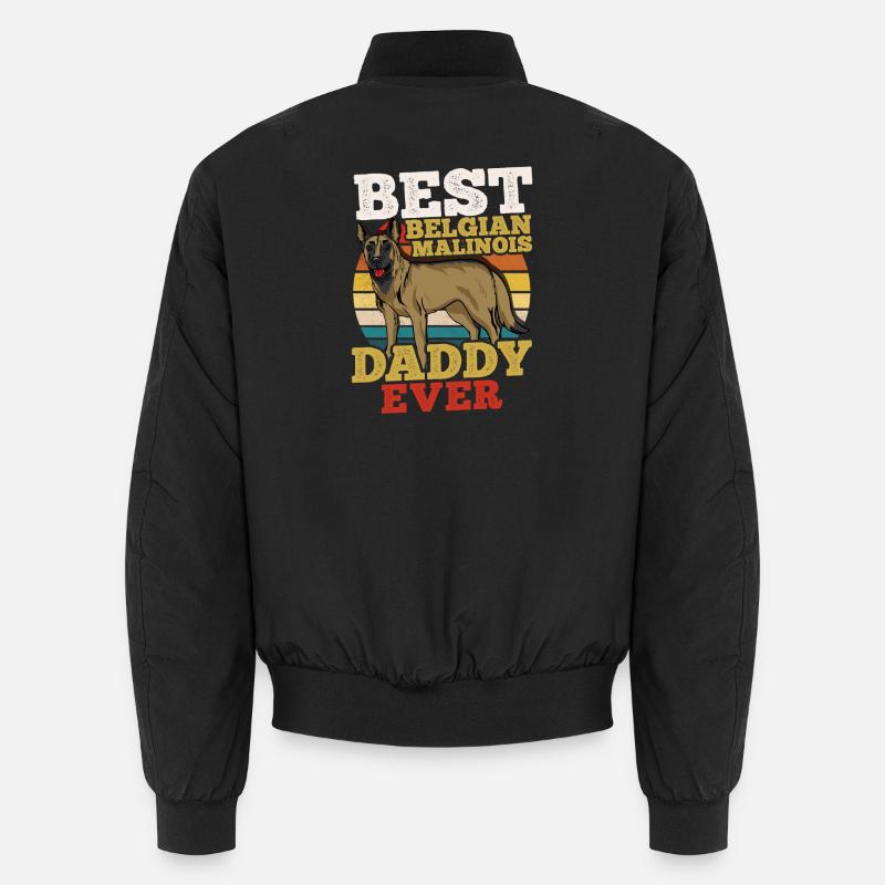 Malinois - Unisex Bomberjacke - Schwarz