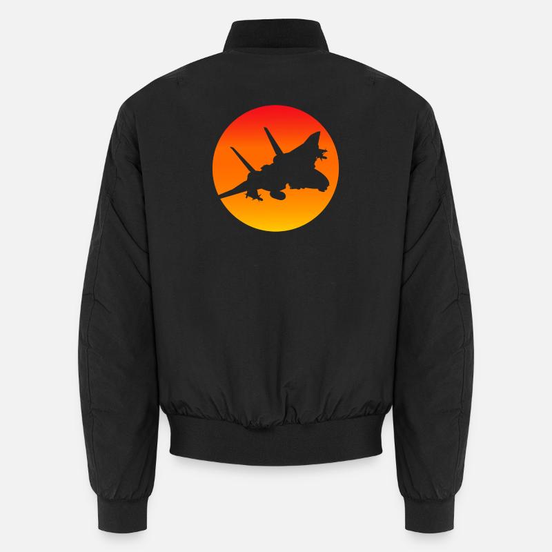 F-14 Tomcat jet fighter Unisex Bomber Jacket