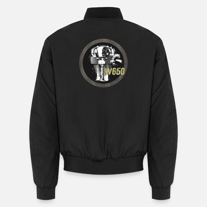 W650 - Unisex Bomber Jacket - black