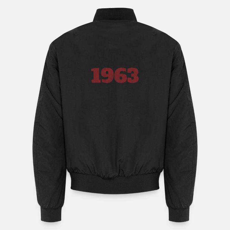 1963 année - Bomber unisexe - noir