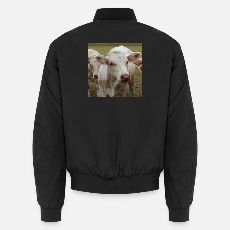 Affiche vache Bomber unisexe