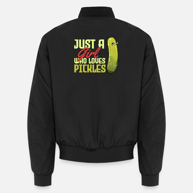 Amoureux des cornichons Bomber unisexe