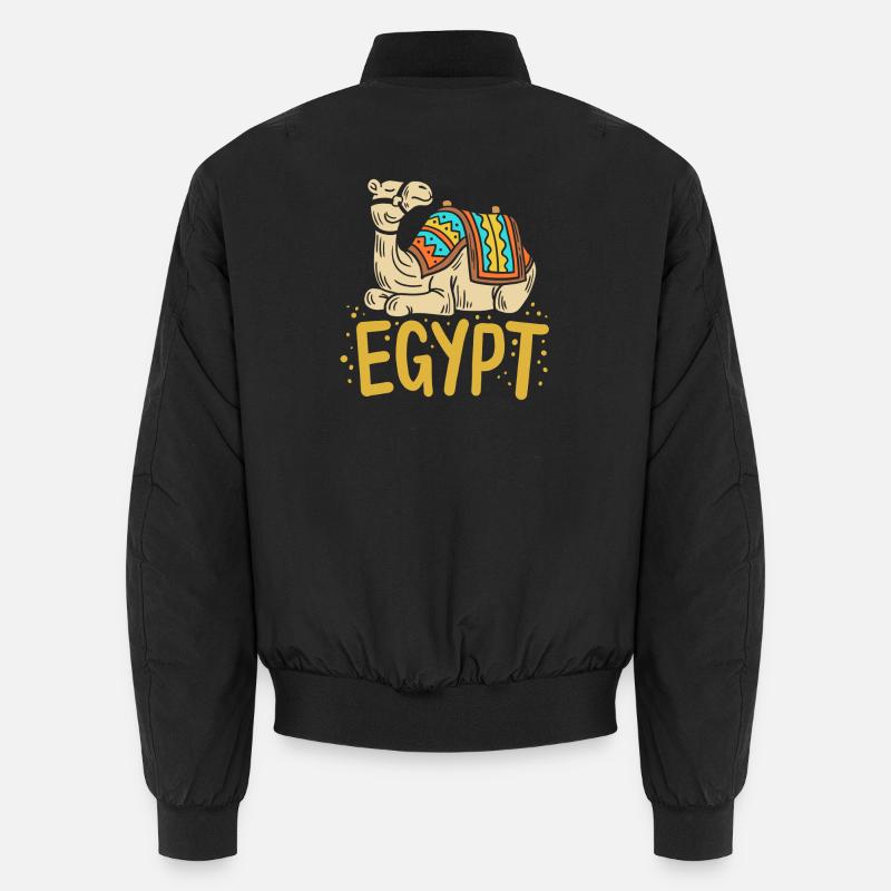 Egypt Egyptian Camel - Unisex Bomber Jacket - black
