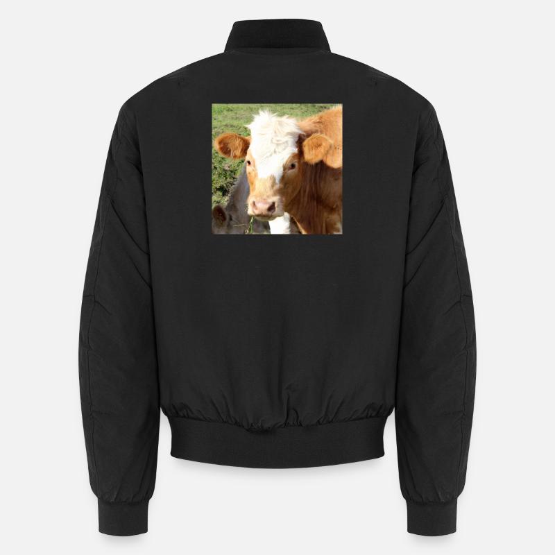 Affiche vache Bomber unisexe