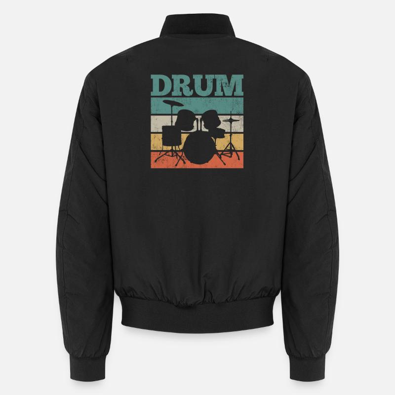 Drums Drums Drummers Drums Unisex Bomber Jacket