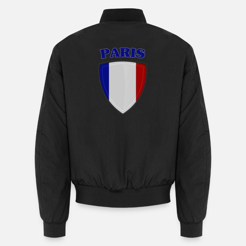 Paris (Paris) - Bomber unisexe - noir