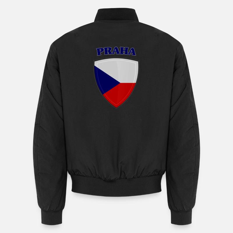 Prague - Bomber unisexe - noir