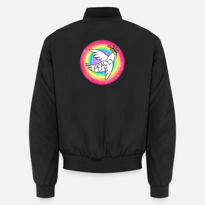 Colombe de la paix Bomber unisexe