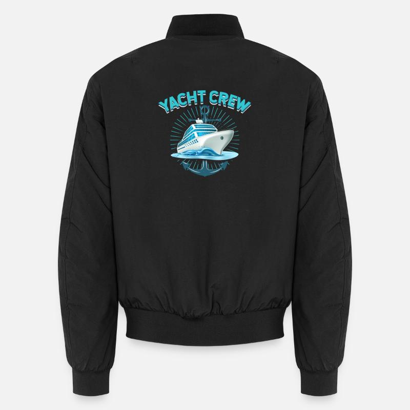 YACHT CREW - Unisex Bomberjacke - Schwarz