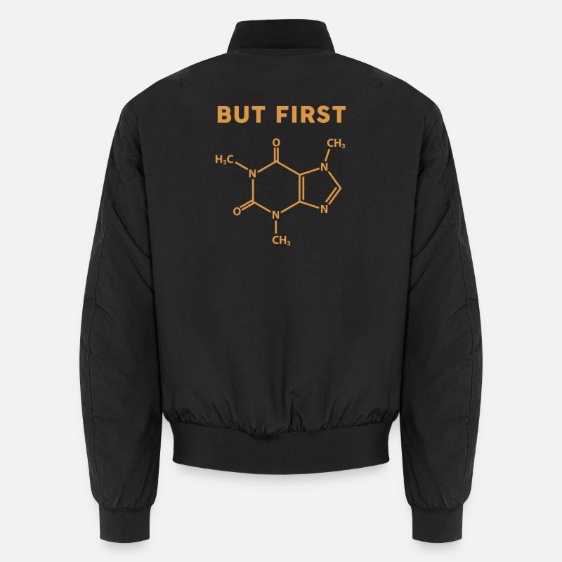 Aber das erste Kaffeemolekül Unisex Bomberjacke