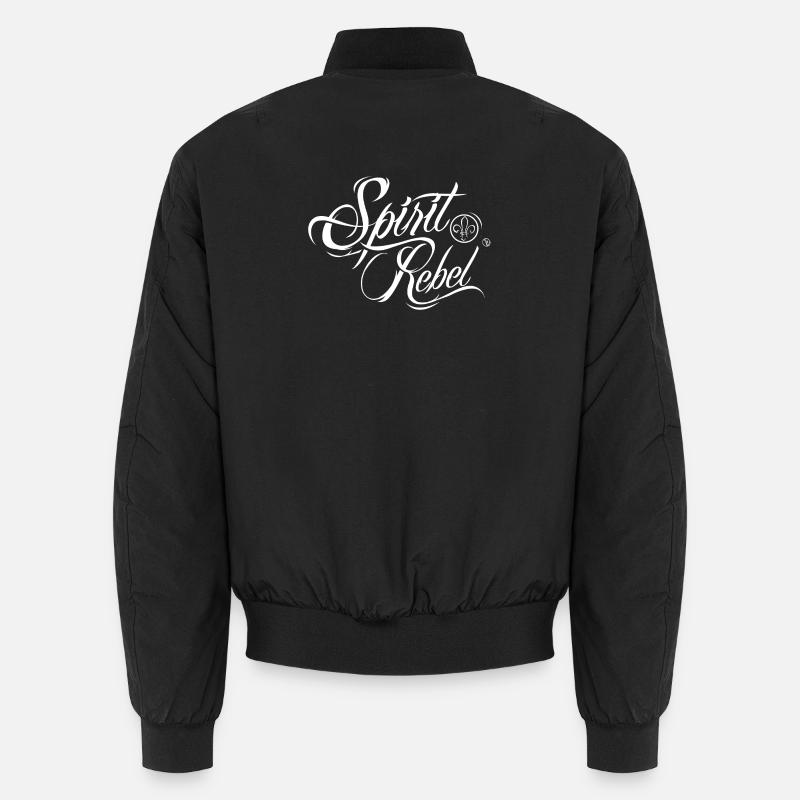 Spirit-Rebel® Classic Pascal Voggenhuber - Unisex Bomber Jacket - black