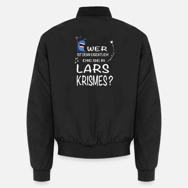 Wer ist denn eigentlich dieser Lars Krismes? - Unisex Bomberjacke - Schwarz