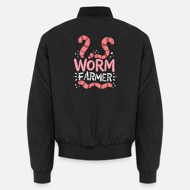 Worm maker worms Unisex Bomber Jacket