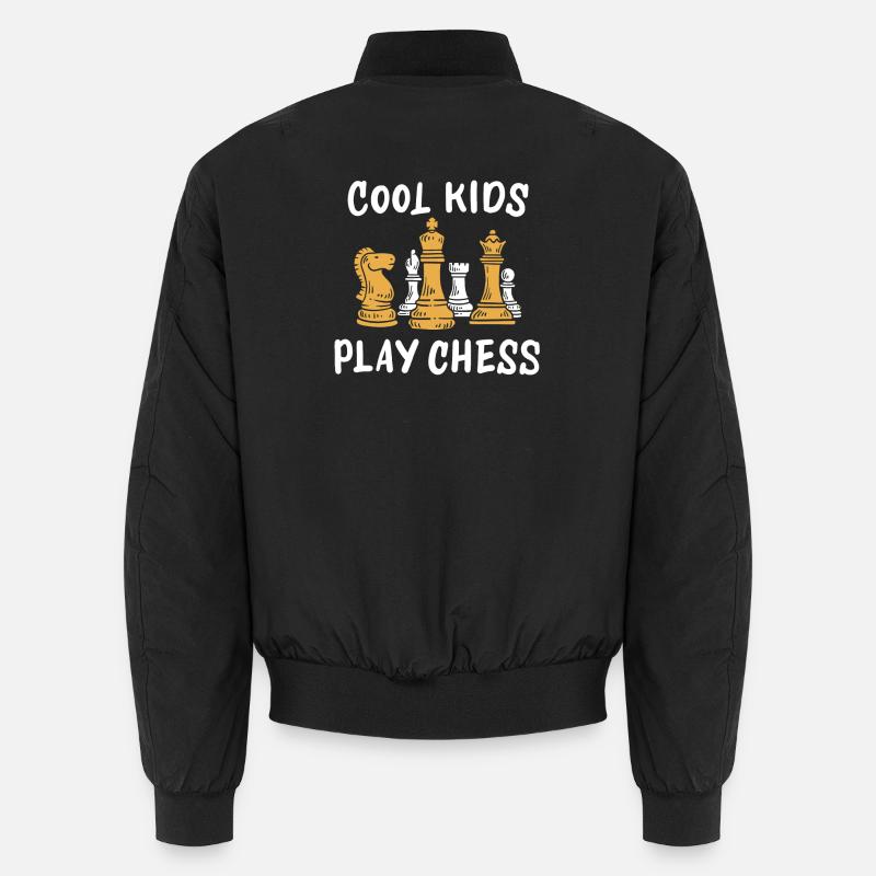 Pièces d'échecs Bomber unisexe