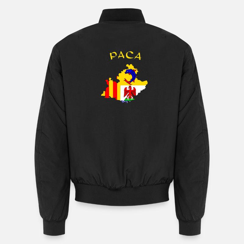 PACA - Bomber unisexe - noir
