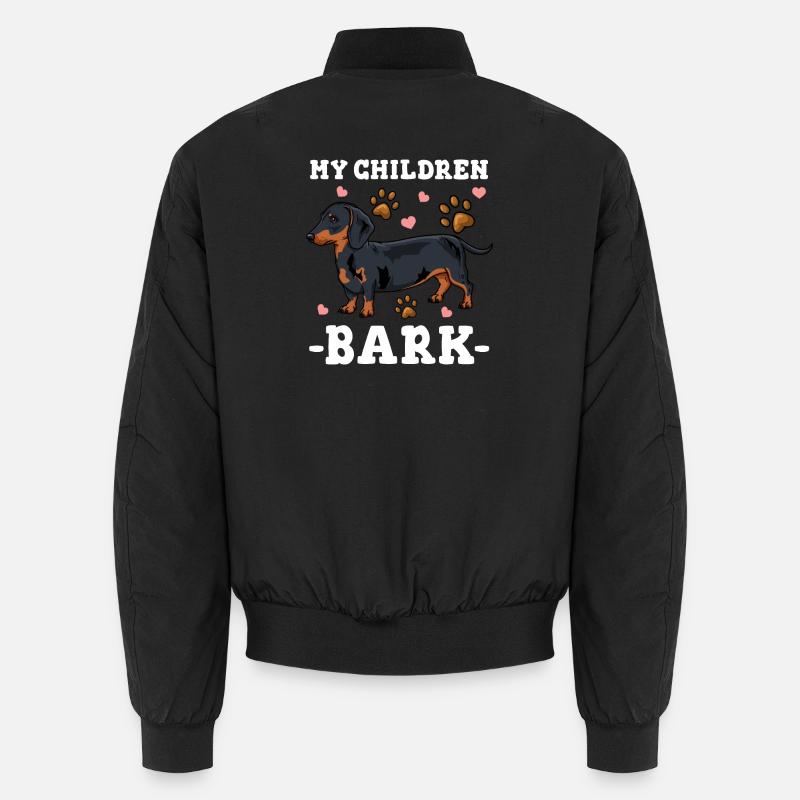 Dackel Unisex Bomberjacke