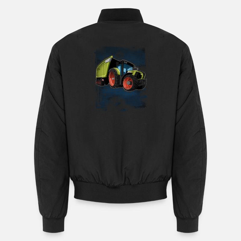 Traktor - Unisex Bomberjacke - Schwarz