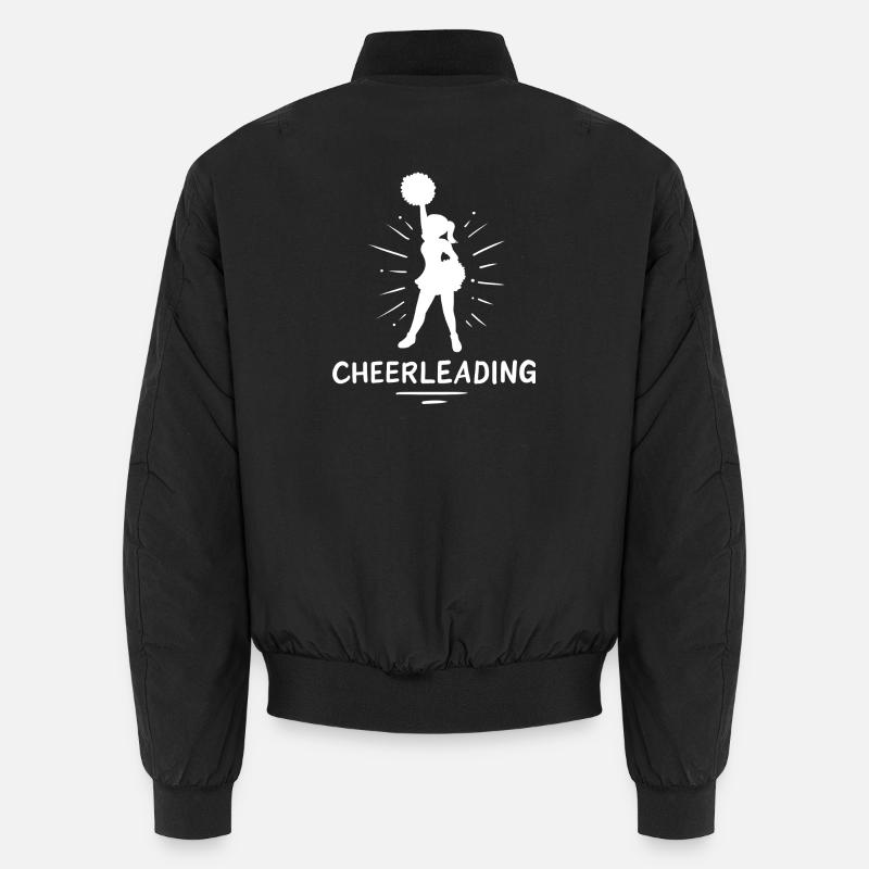 Cheerleading - Unisex Bomberjacke - Schwarz