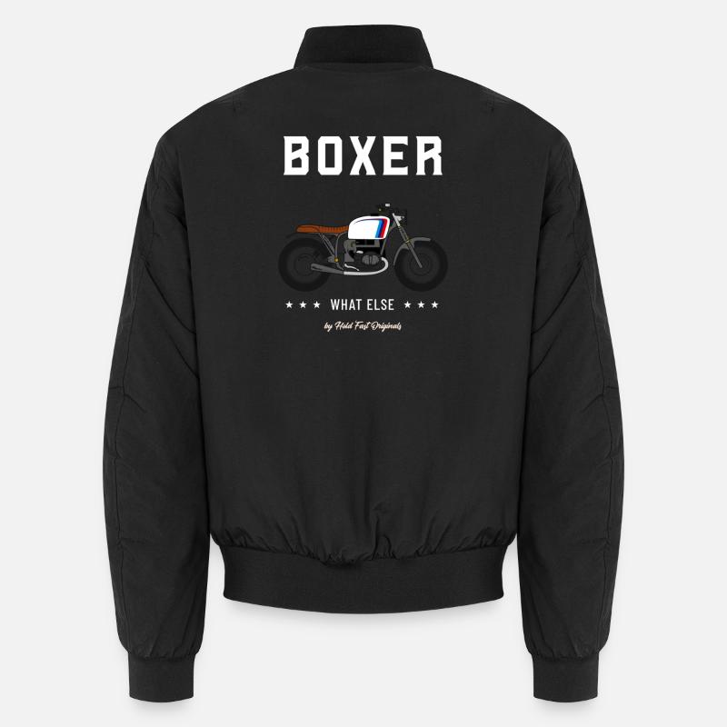 Boxer quoi d'autre - Bomber unisexe - noir