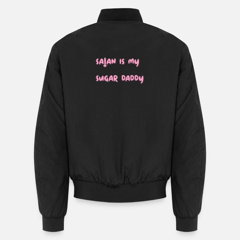 Satan est mon papa - Bomber unisexe - noir