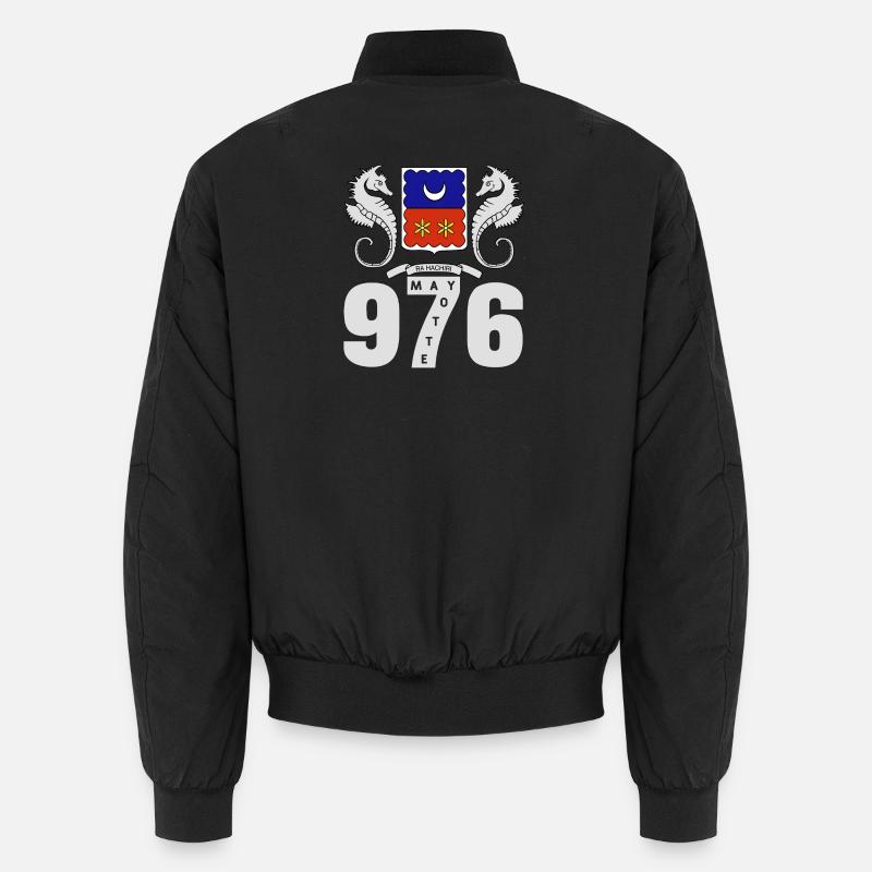 MAYOTTE - Unisex Bomber Jacket - black