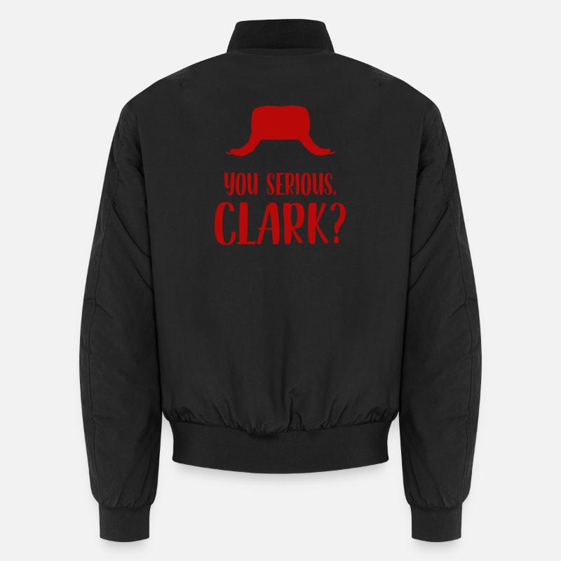 You Serious Clark - Unisex Bomber Jacket - black