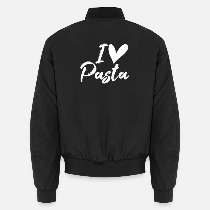 Pasta - Unisex Bomberjacke - Schwarz