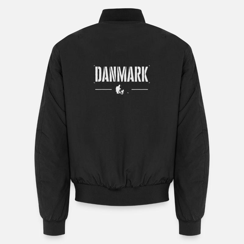 Danmark Unisex Bomberjacke