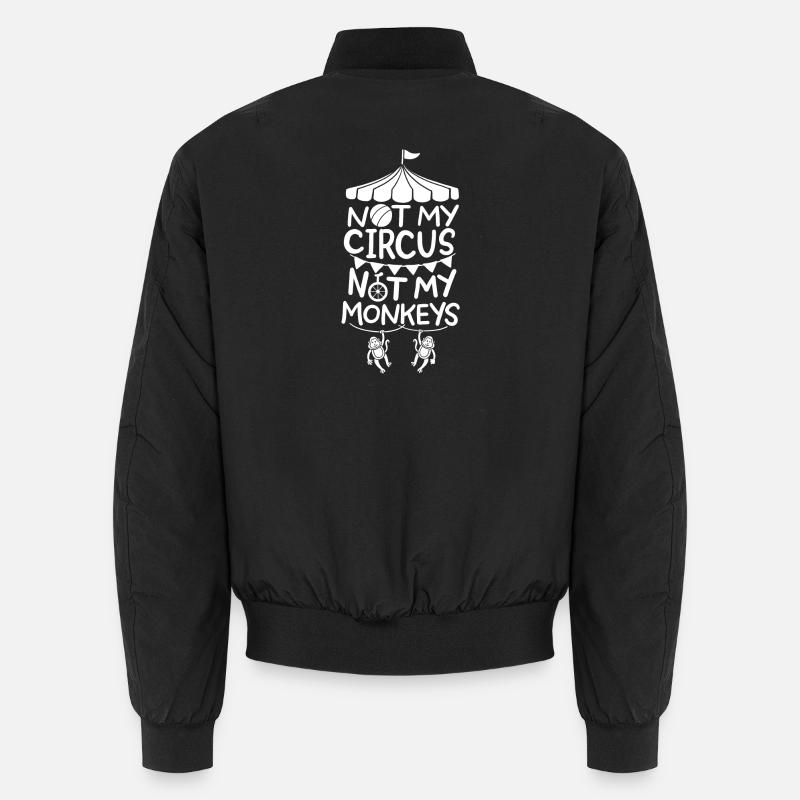 Circus Monkey Circus Unisex Bomber Jacket