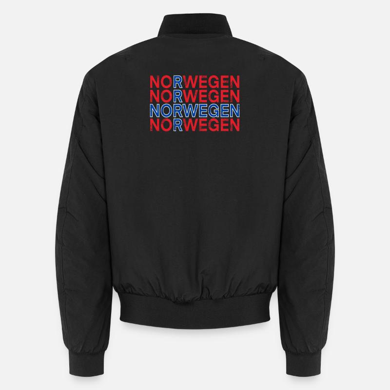 Norwegen Unisex Bomberjacke