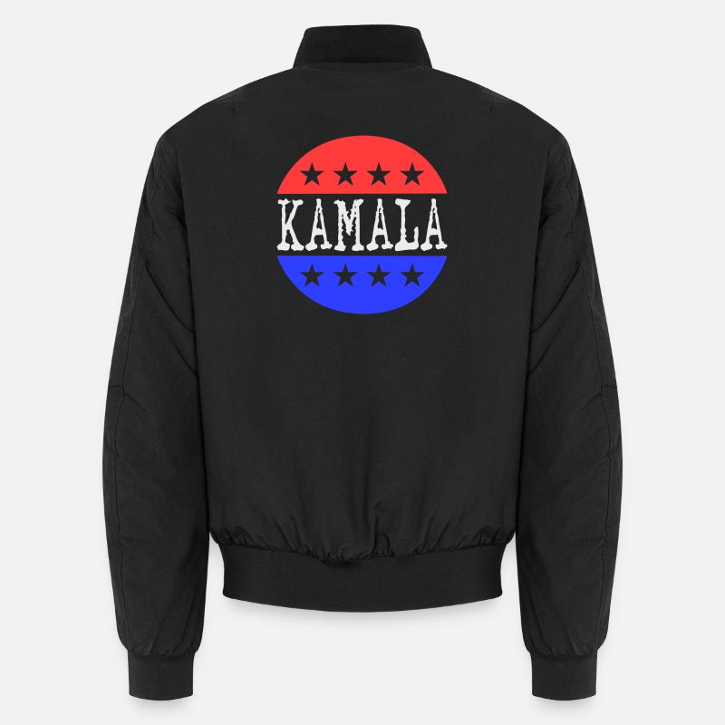 Kamala - Bomber unisexe - noir