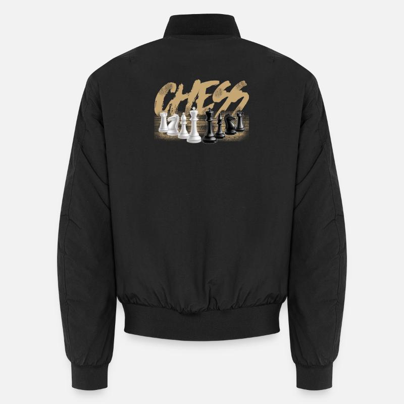 Schach Unisex Bomberjacke