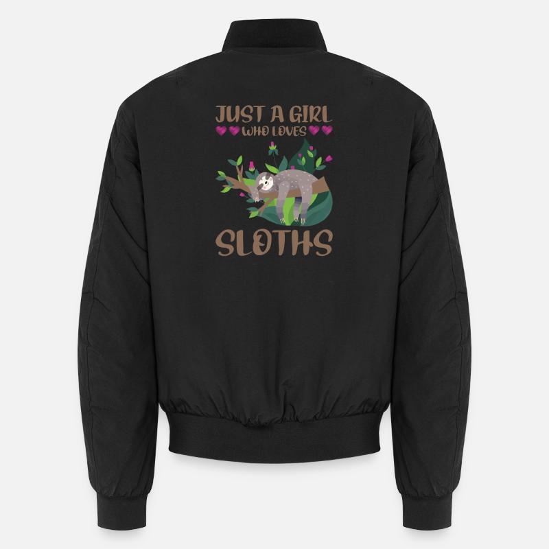 Sloth Unisex Bomber Jacket