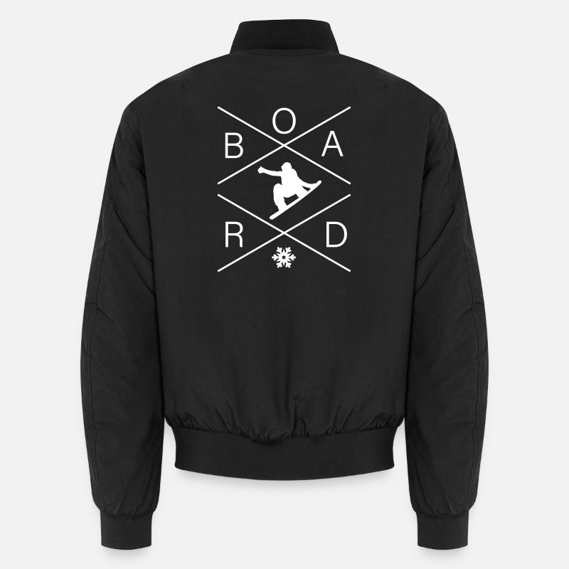 snowboard Unisex Bomber Jacket