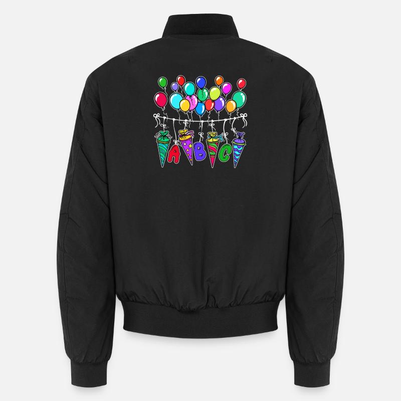 Balloon School Bag School Start School Sugar Bag Unisex Bomber Jacket