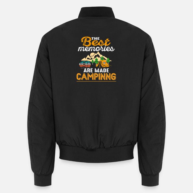 Camping - Bomber unisexe - noir