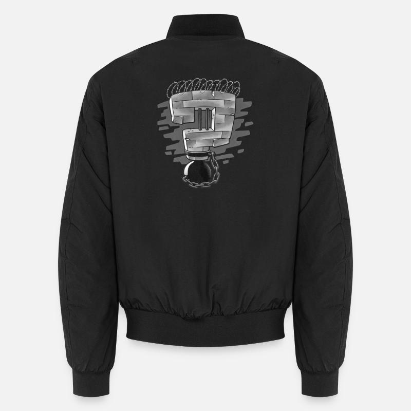 Why prisons don't benefit anyone Unisex Bomber Jacket
