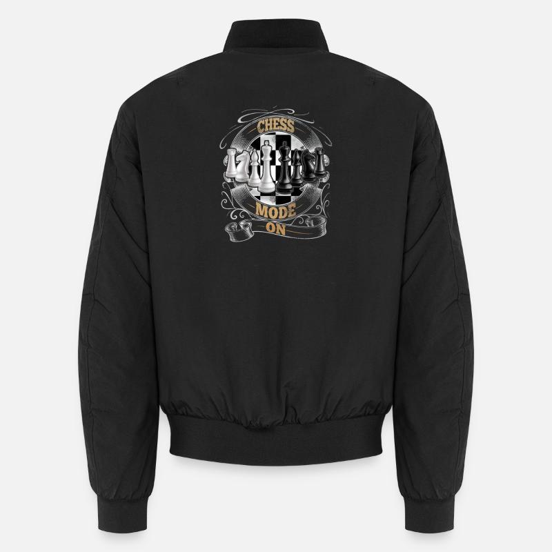 Chess - Unisex Bomber Jacket - black