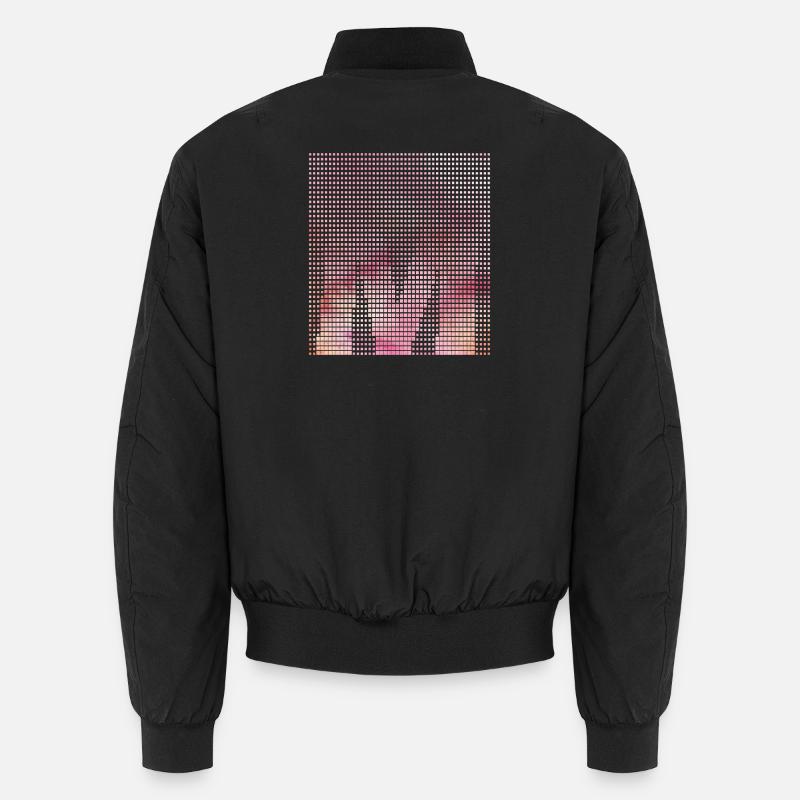 Lettre M, nom, lettre M Bomber unisexe