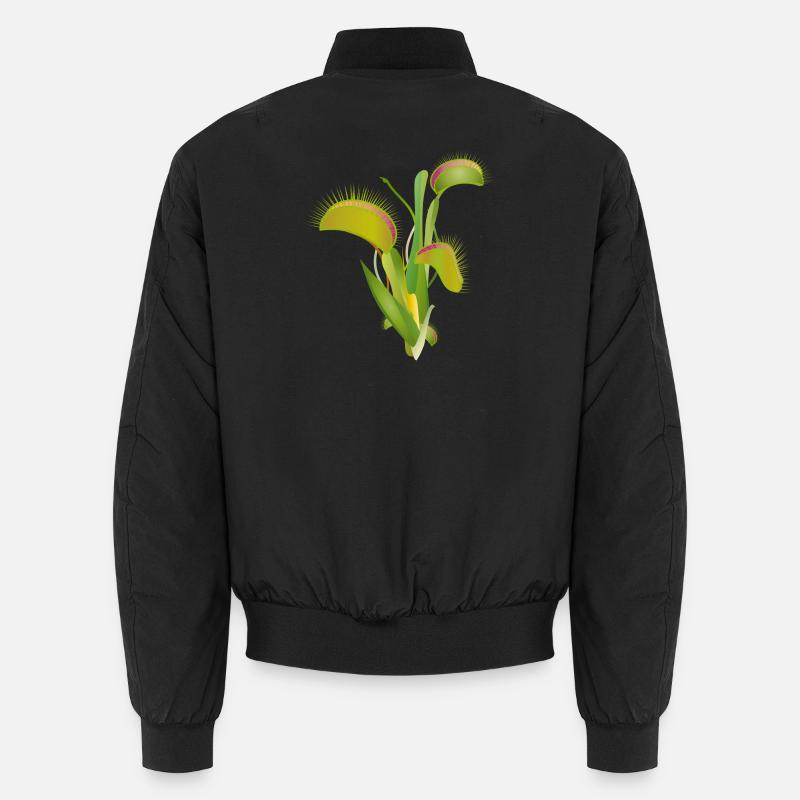 Venus flytrap a fascinating indoor plant Unisex Bomber Jacket