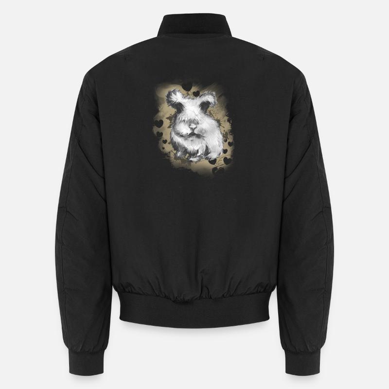 Rabbit Unisex Bomber Jacket