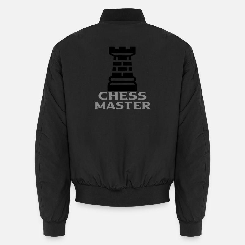 Échecs - Bomber unisexe - noir