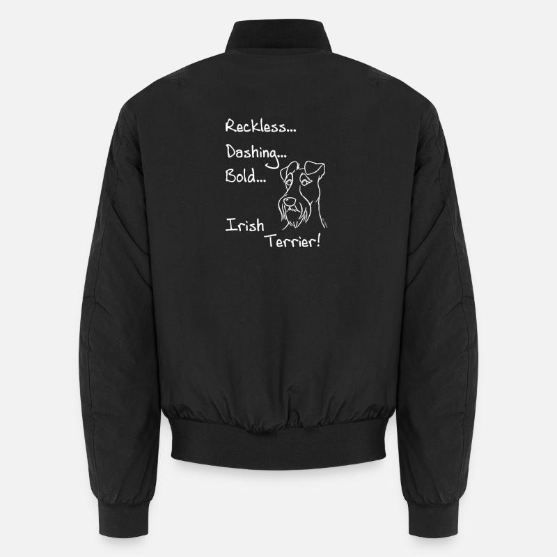 Kühner Irish Terrier Unisex Bomberjacke