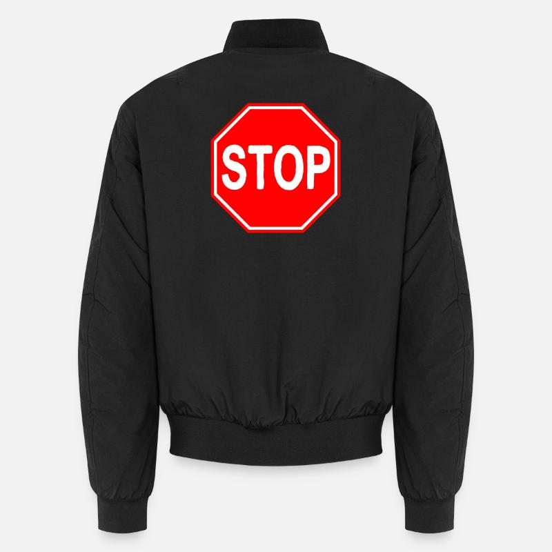 Panneau stop Bomber unisexe