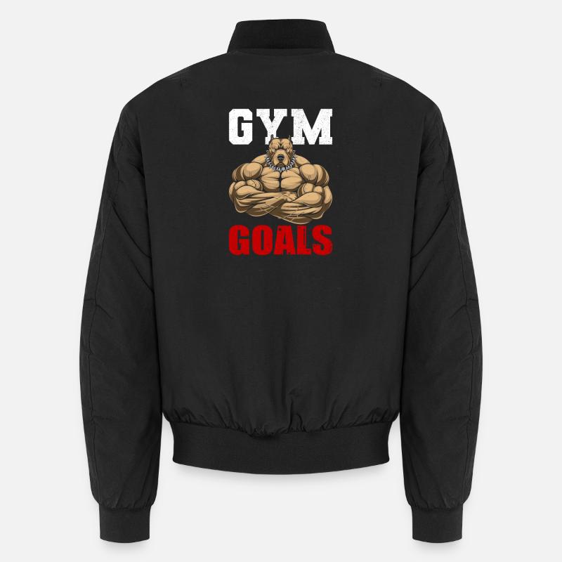 Gym Goals Bomber unisexe