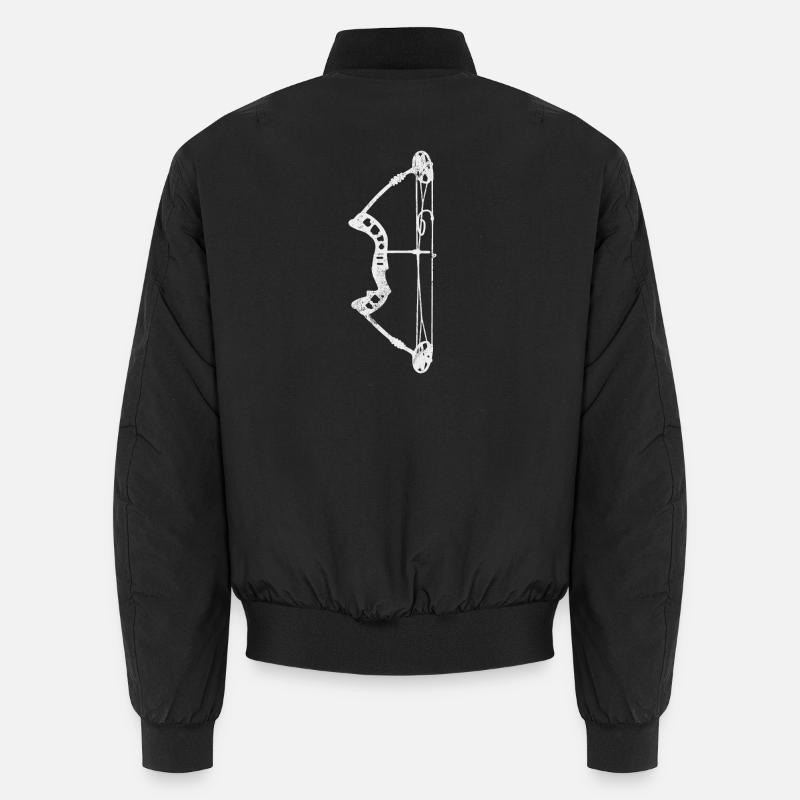 Bogenschießen Bogen Bogenschütze Unisex Bomberjacke